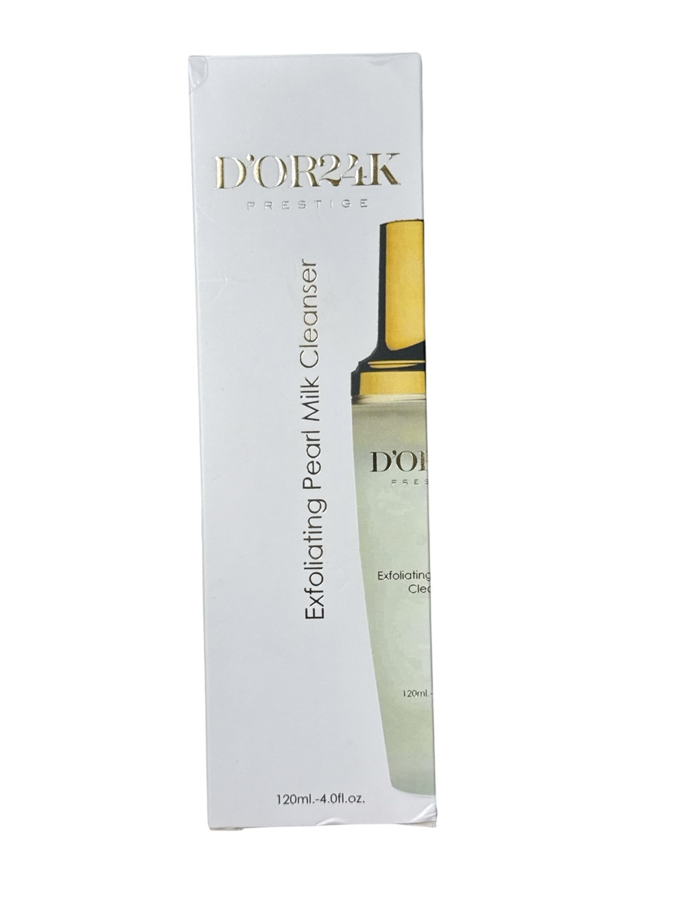 D’OR 24K Exfoliating Pearl Milk Cleanser - White/Gold
